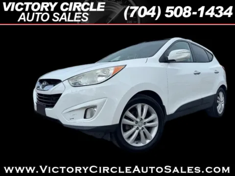 White 2013 Hyundai Tucson Limited Auto AWD for sale in Troutman, NC