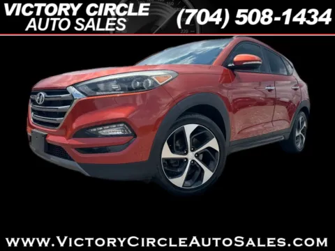 Orange 2016 Hyundai Tucson Limited AWD for sale in Troutman, NC