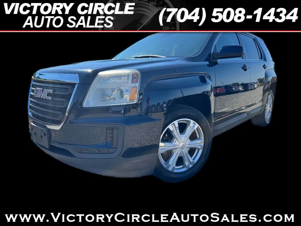 Blue 2017 GMC Terrain SLE2 AWD for sale in Troutman, NC