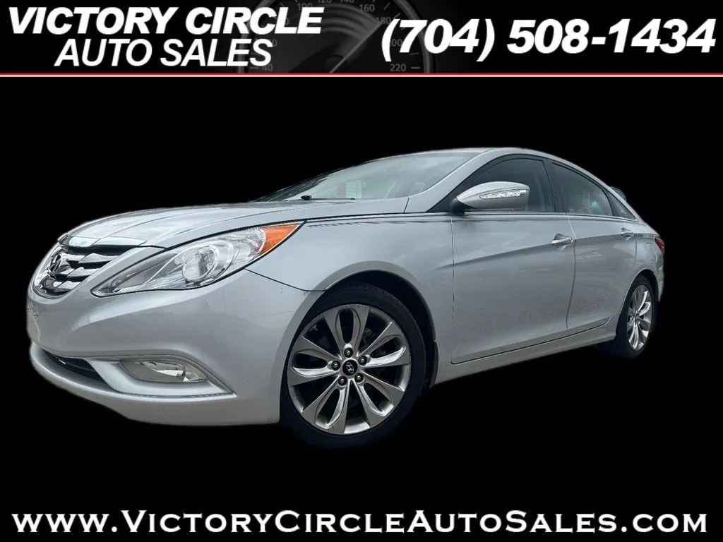 Silver 2013 Hyundai Sonata Limited Auto for sale in Troutman, NC