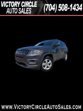 Gray 2018 Jeep Compass Latitude 4WD for sale in Troutman, NC