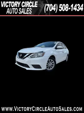 White 2019 Nissan Sentra SV for sale in Troutman, NC