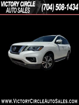 White 2018 Nissan Pathfinder SL 2WD for sale in Troutman, NC