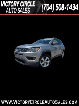 Silver 2019 Jeep Compass Latitude 4WD for sale in Troutman, NC