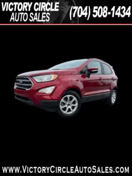 Red 2018 Ford EcoSport SE for sale in Troutman, NC