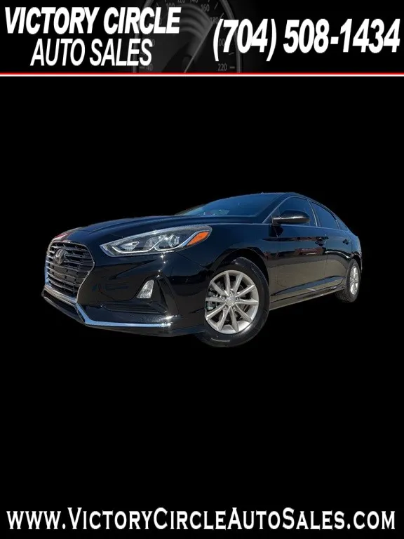 Black 2019 Hyundai Sonata SE for sale in Troutman, NC