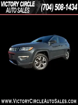Gray 2018 Jeep Compass Limited 4WD for sale in Troutman, NC