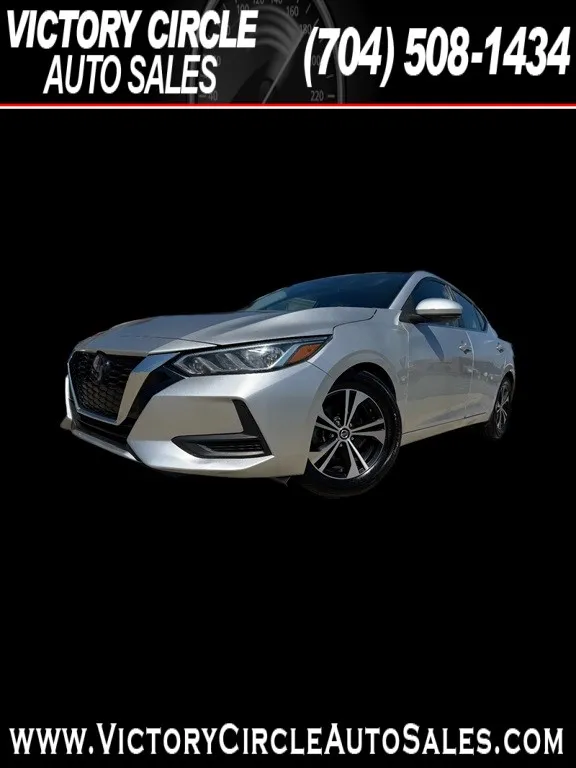 Silver 2020 Nissan Sentra SV for sale in Troutman, NC
