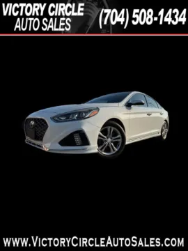 White 2018 Hyundai Sonata Sport for sale in Troutman, NC