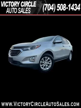 Silver 2018 Chevrolet Equinox LT AWD for sale in Troutman, NC
