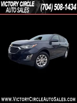 Blue 2018 Chevrolet Equinox LT AWD for sale in Troutman, NC