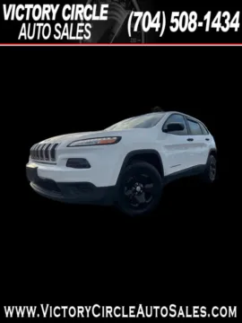 White 2017 Jeep Cherokee Sport FWD for sale in Troutman, NC