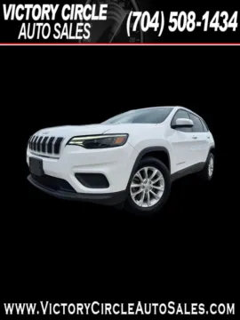 White 2020 Jeep Cherokee Latitude FWD for sale in Troutman, NC