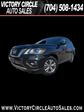 Black 2020 Nissan Pathfinder S 4WD for sale in Troutman, NC