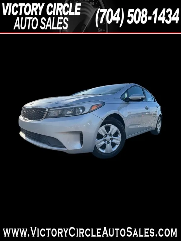 Gray 2017 Kia Forte LX 6A for sale in Troutman, NC