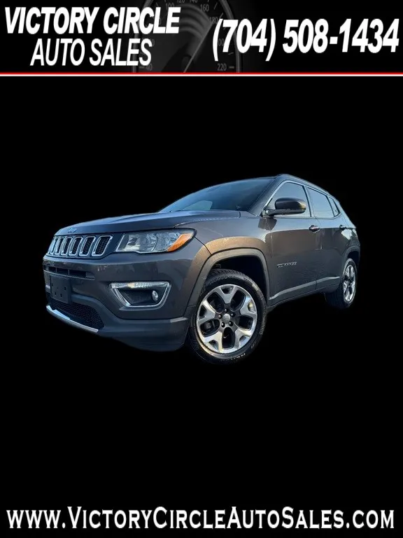 Gray 2018 Jeep Compass Limited 4WD for sale in Troutman, NC