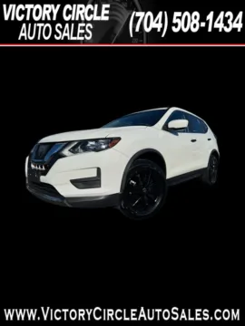White 2017 Nissan Rogue S AWD for sale in Troutman, NC