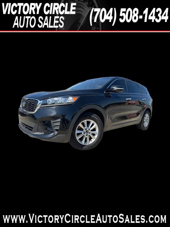 Black 2020 Kia Sorento LX 2WD for sale in Troutman, NC