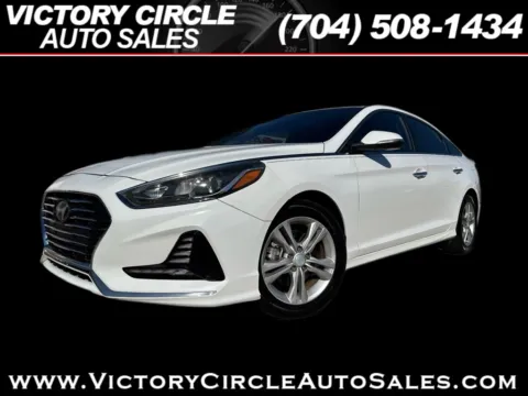 White 2018 Hyundai Sonata Sport for sale in Troutman, NC