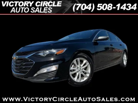Black 2021 Chevrolet Malibu LT for sale in Troutman, NC