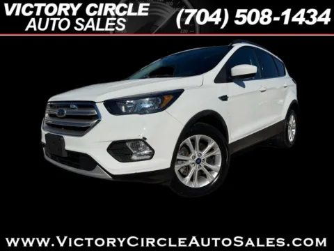 White 2018 Ford Escape SE 4WD for sale in Troutman, NC