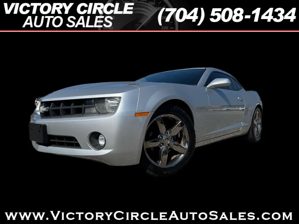 Silver 2012 Chevrolet Camaro Coupe 1LT for sale in Troutman, NC