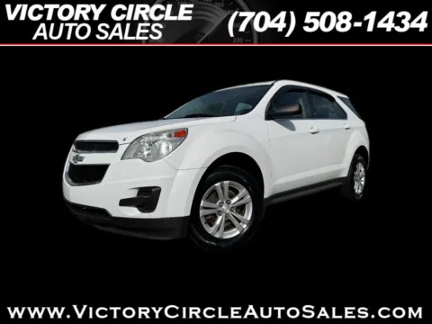 White 2015 CHEVROLET EQUINOX LS for sale in Troutman, NC