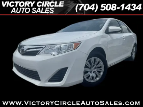 White 2013 Toyota Camry LE for sale in Troutman, NC
