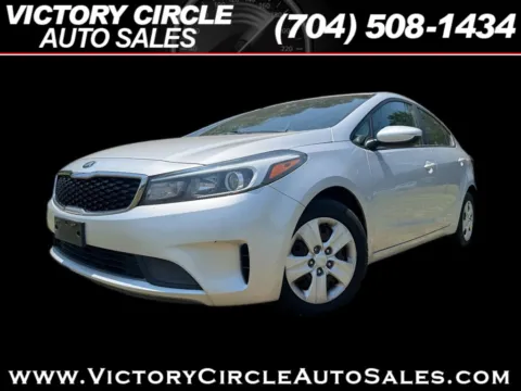 Black 2018 Kia Forte LX 6A for sale in Troutman, NC