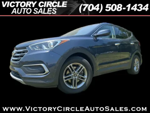 Blue 2018 Hyundai Santa Fe Sport 2.4 AWD for sale in Troutman, NC