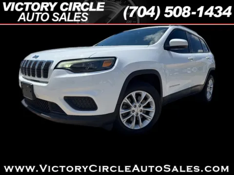 White 2020 Jeep Cherokee Latitude FWD for sale in Troutman, NC