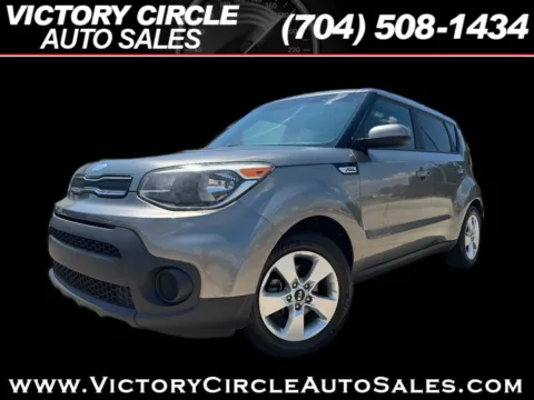 Gray 2018 Kia Soul Base 6A for sale in Troutman, NC