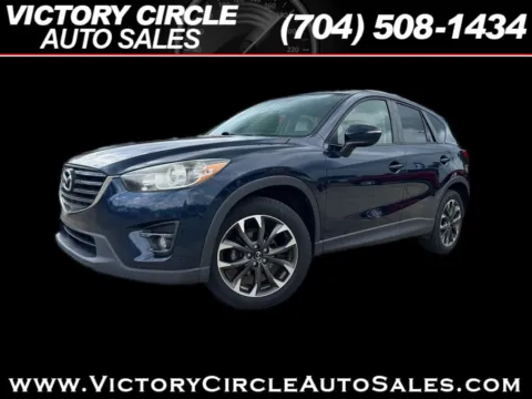 Blue 2016 Mazda CX-5 Grand Touring AWD for sale in Troutman, NC