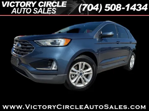 Blue 2019 Ford Edge SEL AWD for sale in Troutman, NC