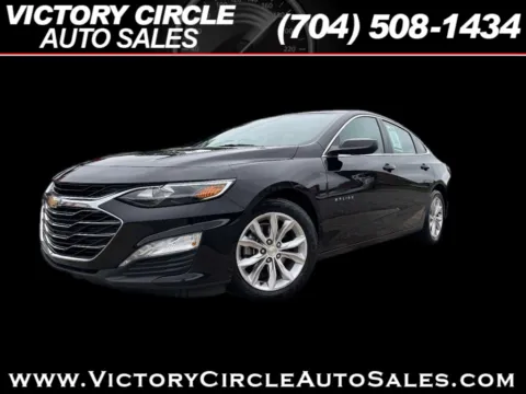 Black 2021 Chevrolet Malibu LT for sale in Troutman, NC