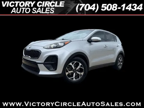 Silver 2021 Kia Sportage LX FWD for sale in Troutman, NC
