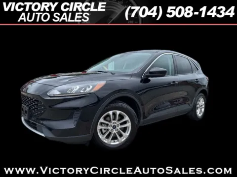 Black 2021 Ford Escape Hybrid SE Sport for sale in Troutman, NC