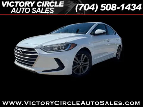 White 2018 Hyundai Elantra Limited for sale in Troutman, NC