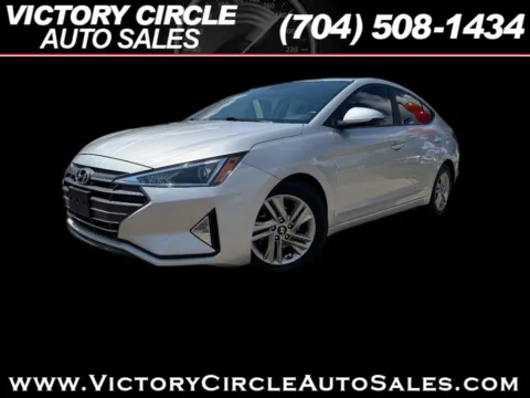 Silver 2019 Hyundai Elantra Limited for sale in Troutman, NC