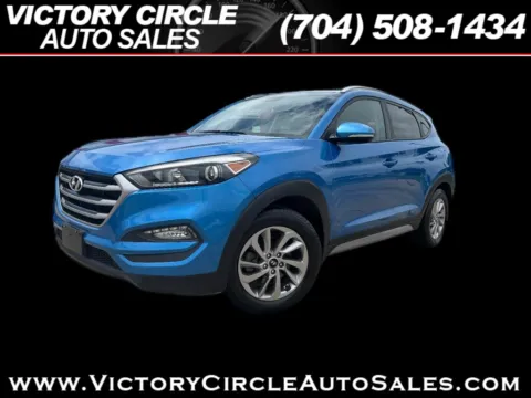 Blue 2017 Hyundai Tucson SE AWD for sale in Troutman, NC