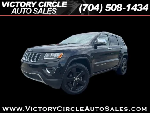 Black 2015 Jeep Grand Cherokee Limited 2WD for sale in Troutman, NC