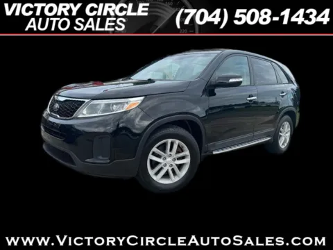 Black 2015 Kia Sorento LX 2WD for sale in Troutman, NC