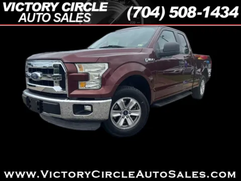 Red 2015 Ford F-150 XLT SuperCab 8-ft. 2WD for sale in Troutman, NC
