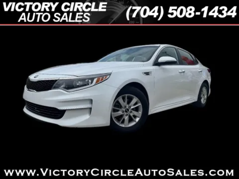 White 2018 Kia Optima LX for sale in Troutman, NC