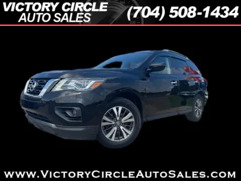 Black 2017 Nissan Pathfinder SV 4WD for sale in Troutman, NC