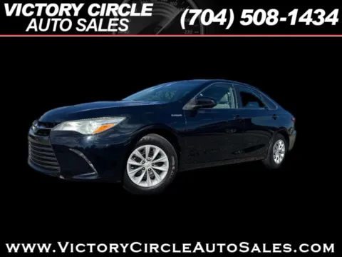 Gray 2016 Toyota Camry Hybrid LE for sale in Troutman, NC