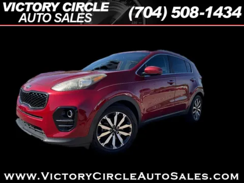Red 2017 Kia Sportage EX FWD for sale in Troutman, NC