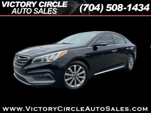 Black 2017 Hyundai Sonata Sport for sale in Troutman, NC