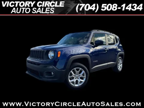 Blue 2018 Jeep Renegade Latitude 4WD for sale in Troutman, NC