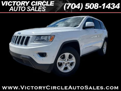 White 2015 Jeep Grand Cherokee Laredo 2WD for sale in Troutman, NC
